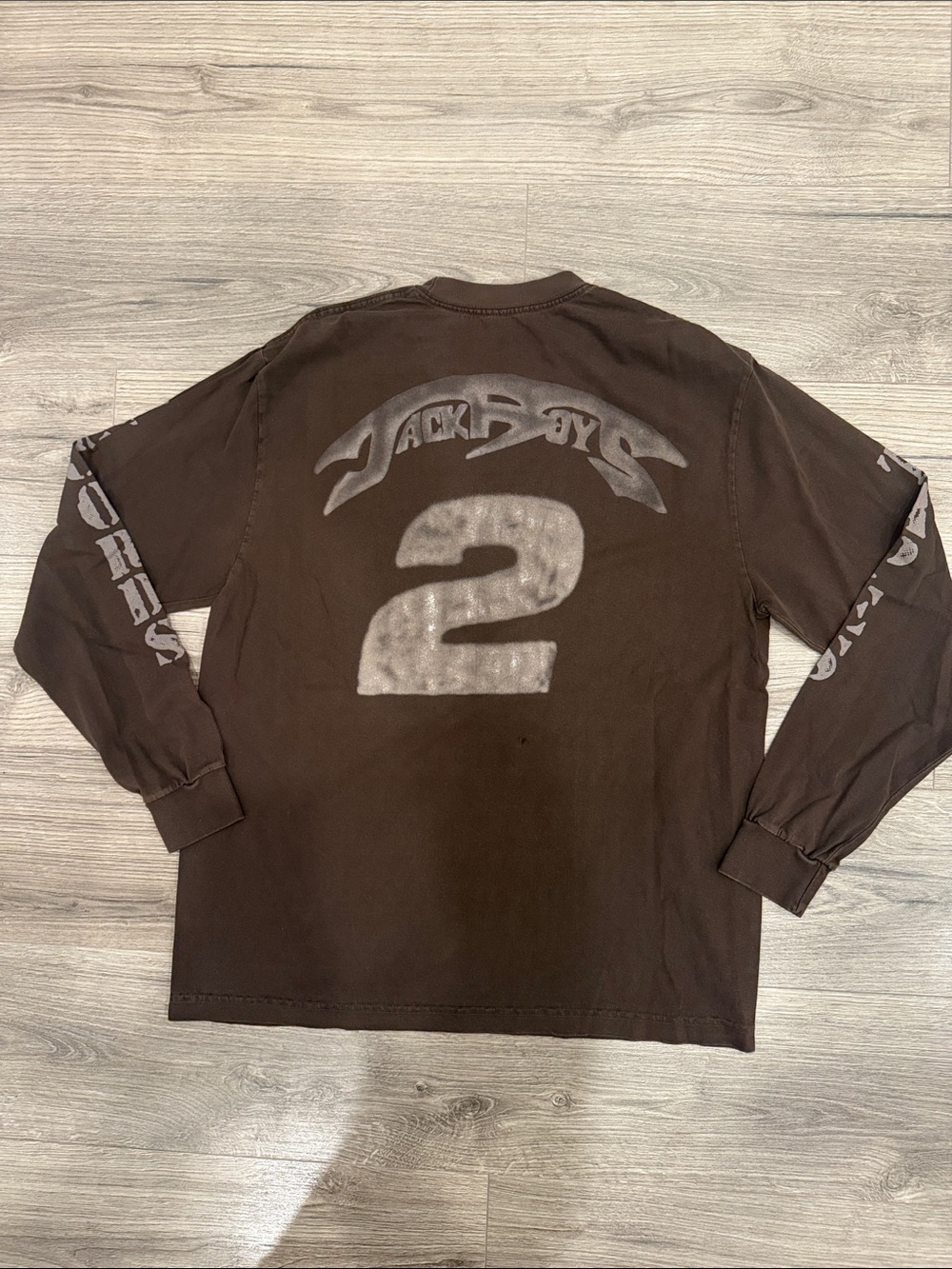 Cactus Jack Travis Scott x Jackboys 2 Tapes Records Long-sleeve Band Men’s Large